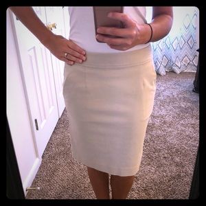 Khaki Banana Republic Skirt with Pockets